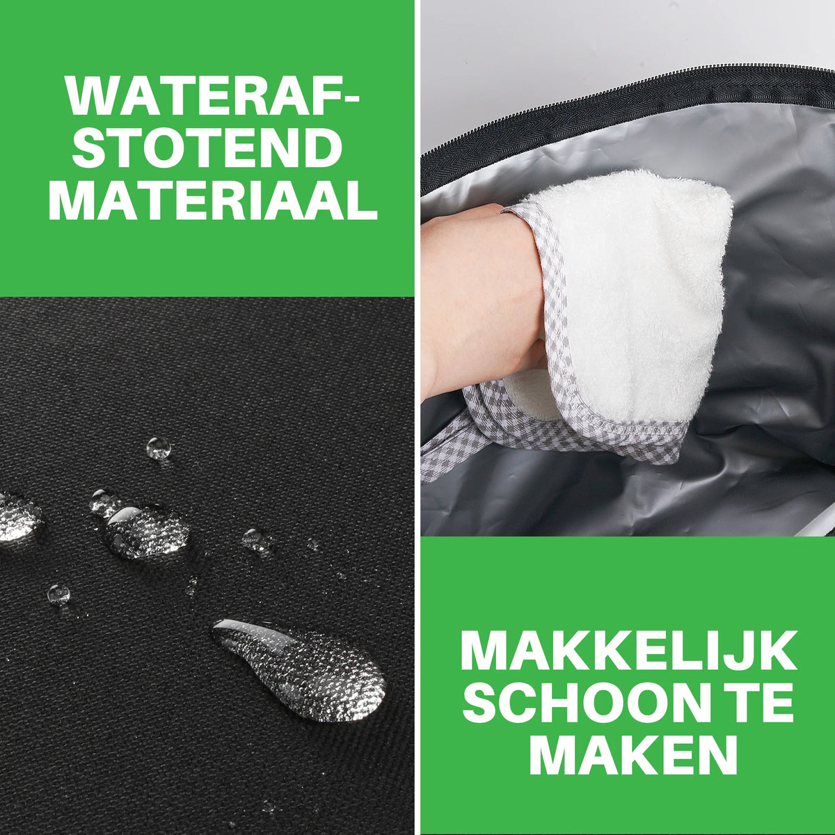 Brisby Koeltas 21L zwart - incl. 2 koelelementen, schouderband