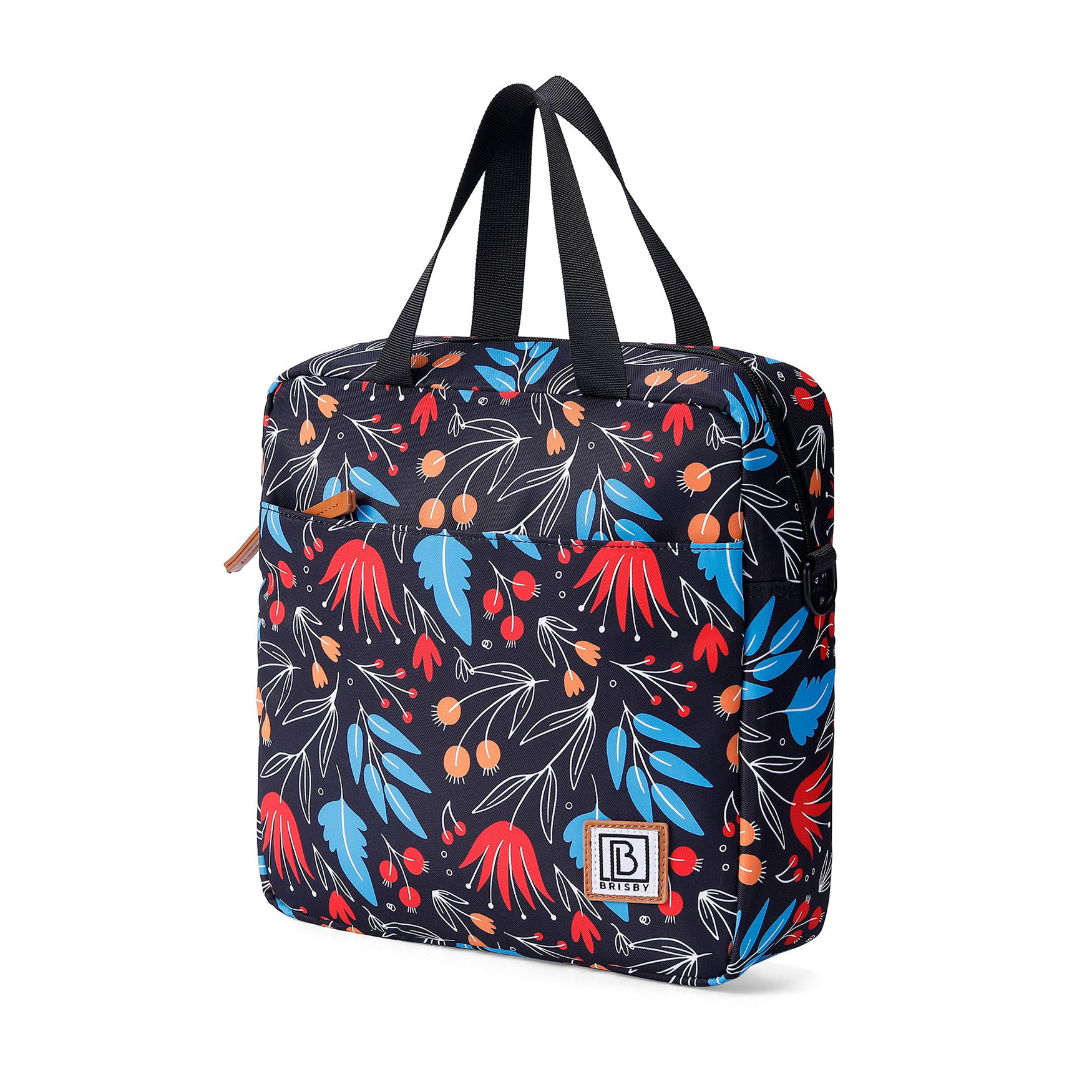 Cooler bag 7L night flower - Lunch bag - 4-layer insulated - 2 free cooling elements - incl. shoulder strap