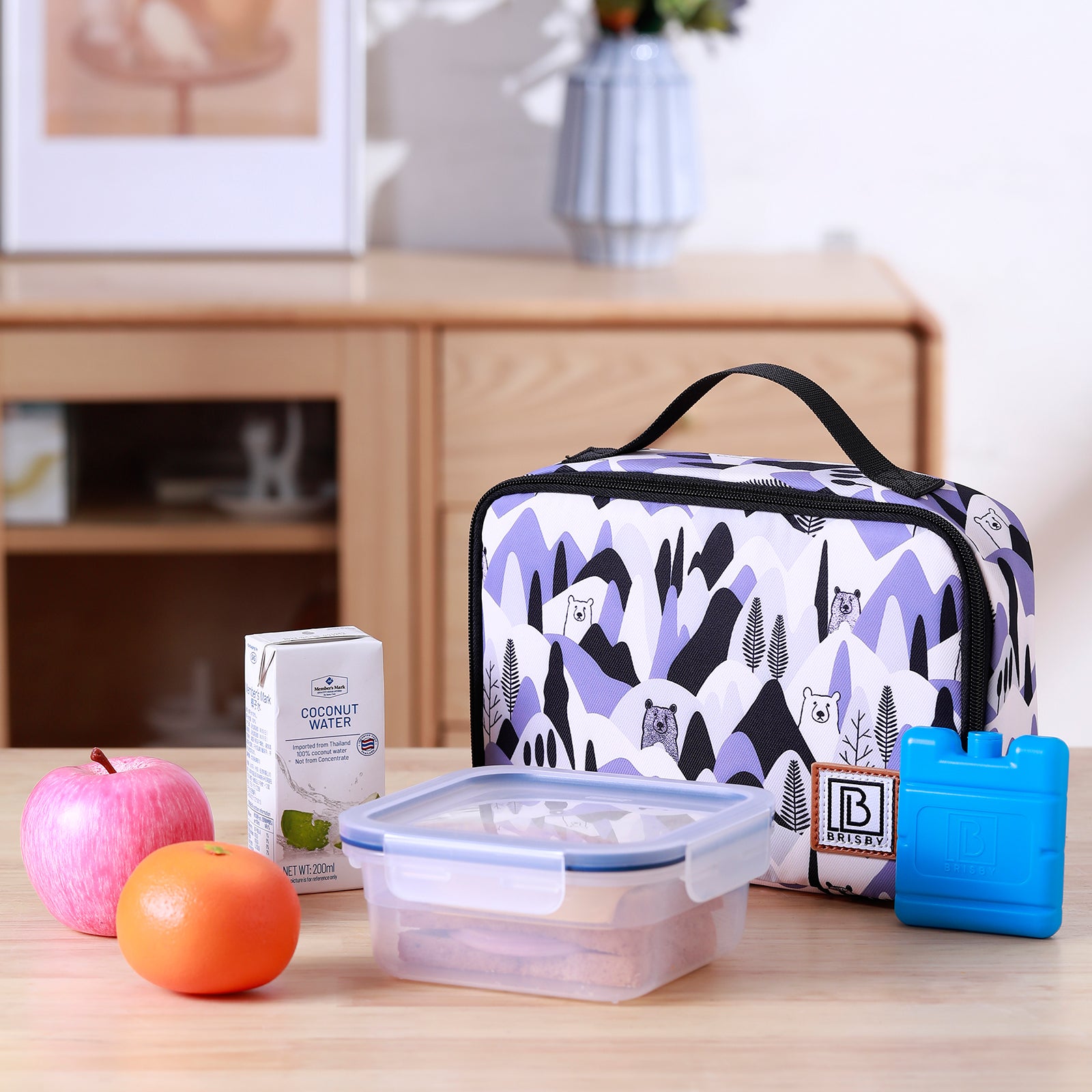 Cooler bag 2.5L bear - 4-layer insulated - free cooling element