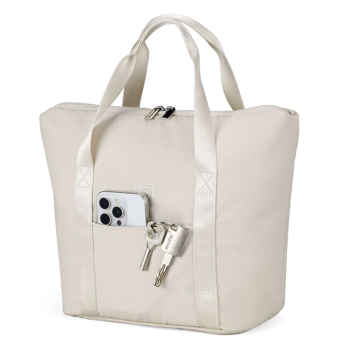 Brisby 4 Laags Geïsoleerde Koeltas - Lunchtas 9L - Crème