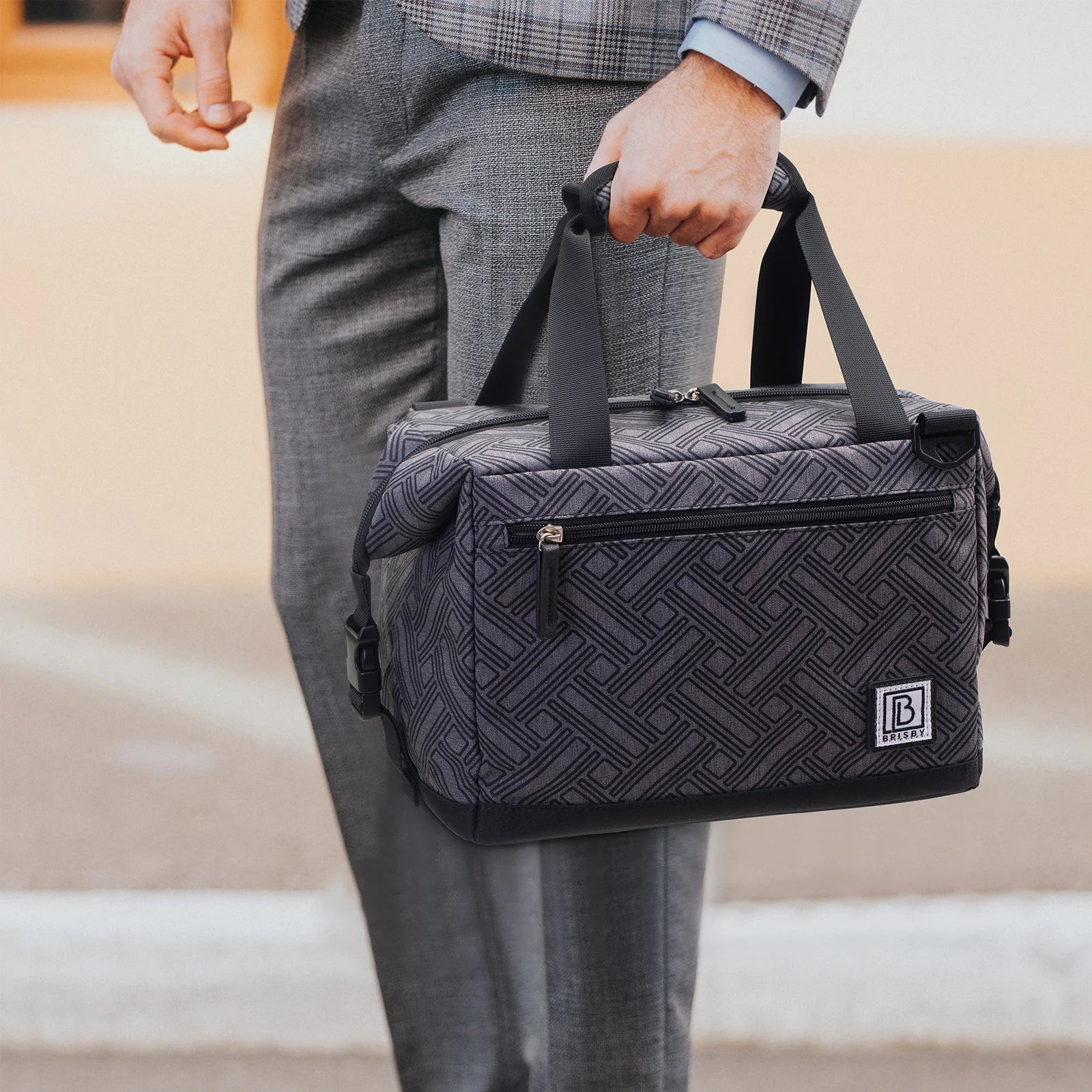 Cooler bag 12L avant - Lunch bag - 4-layer insulated - extra space foldable - 2 free cooling elements - incl. shoulder strap