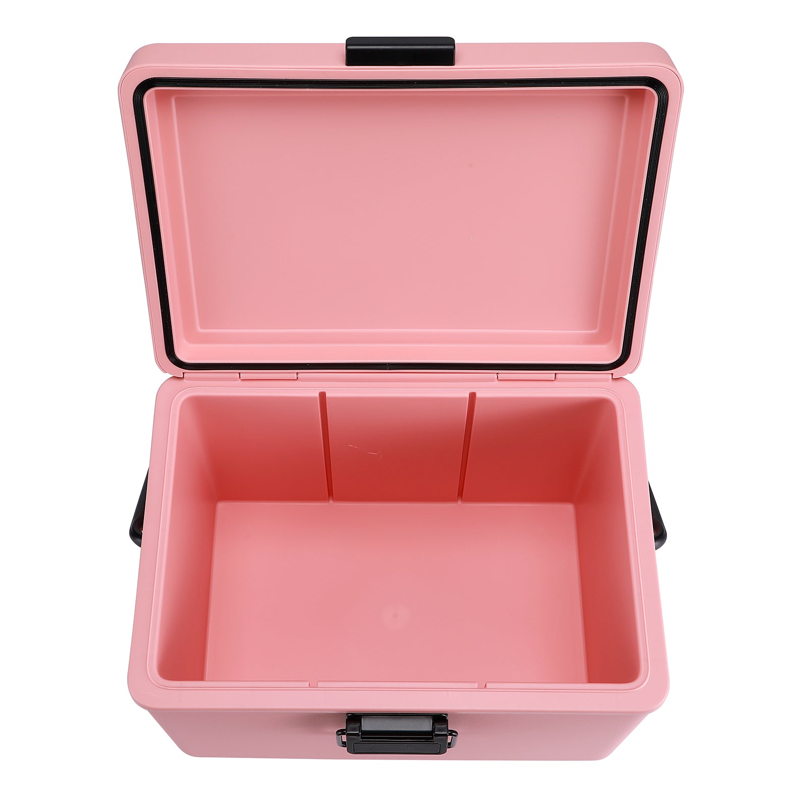 Koelbox 12L met handvat roze - Dividers - snijplanken - tot maximaal 40 uur isolatie - incl. 2 koelelementen van 200ml