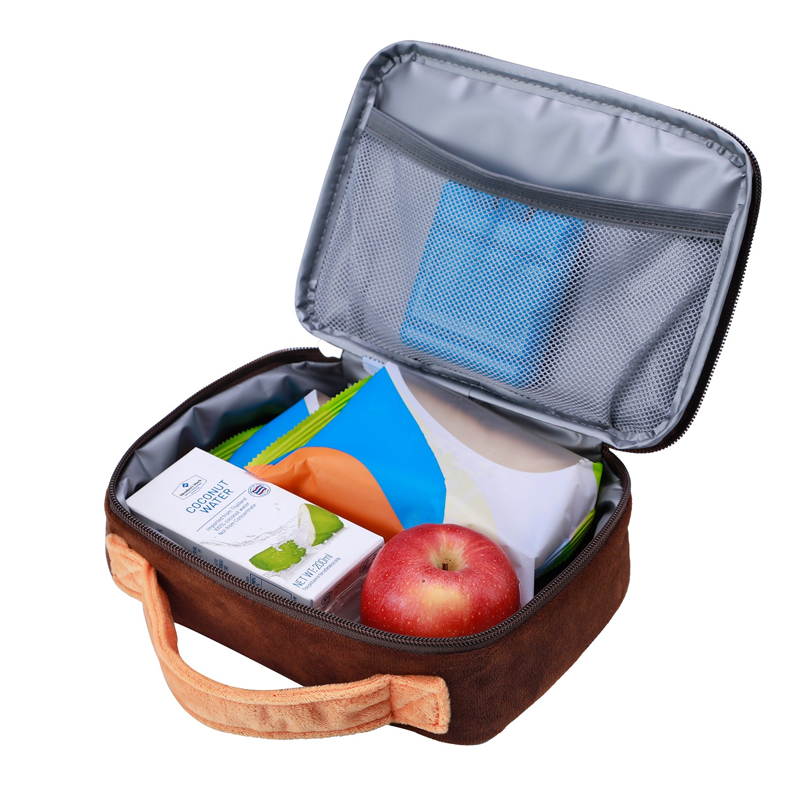 Lion toddler set - incl. backpack, cuddly toy and lunch bag