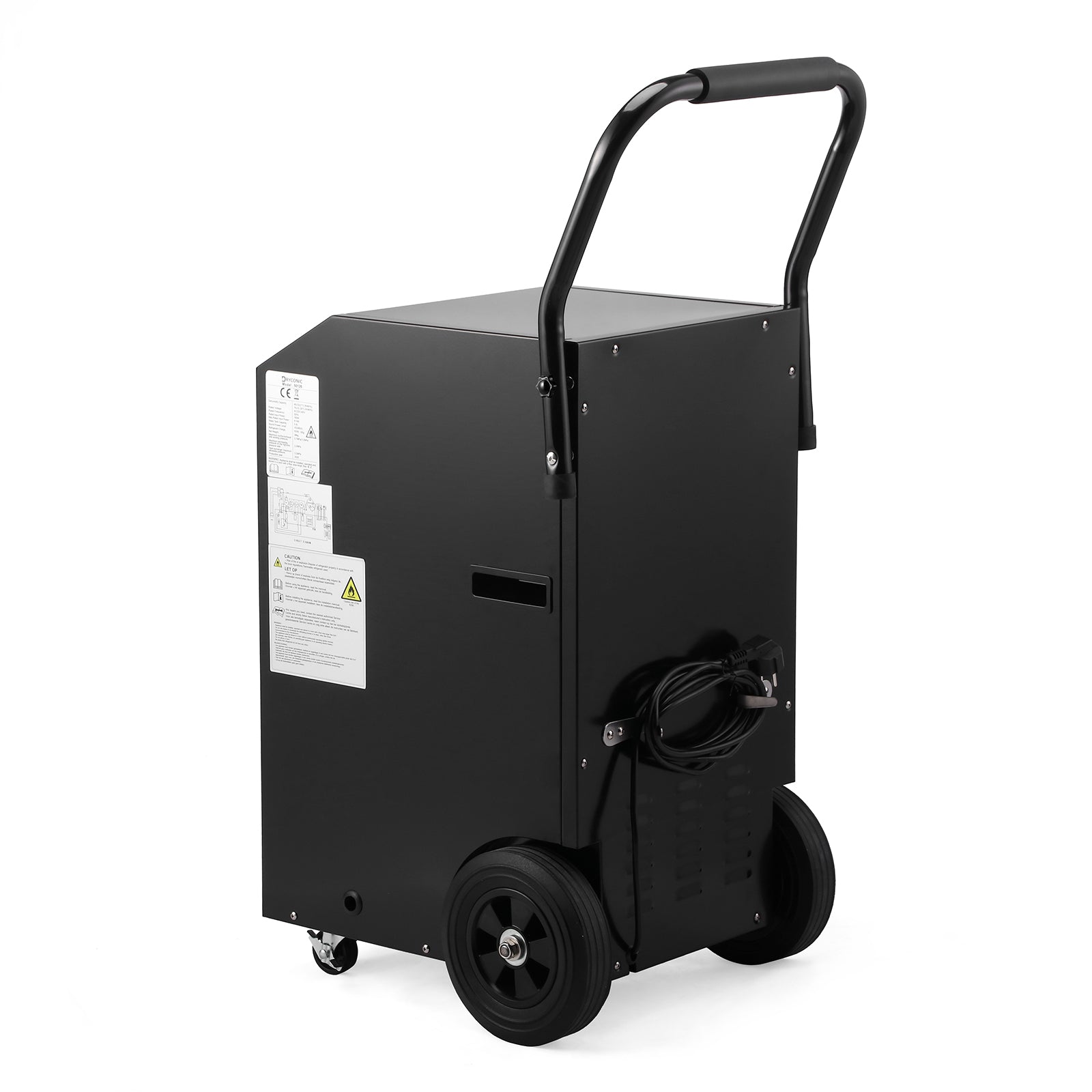 Dryconic Bouwdroger 70L - professioneel - 5,5L watertank - ContinuousDrain - Auto-Defrost - JobSite metaal