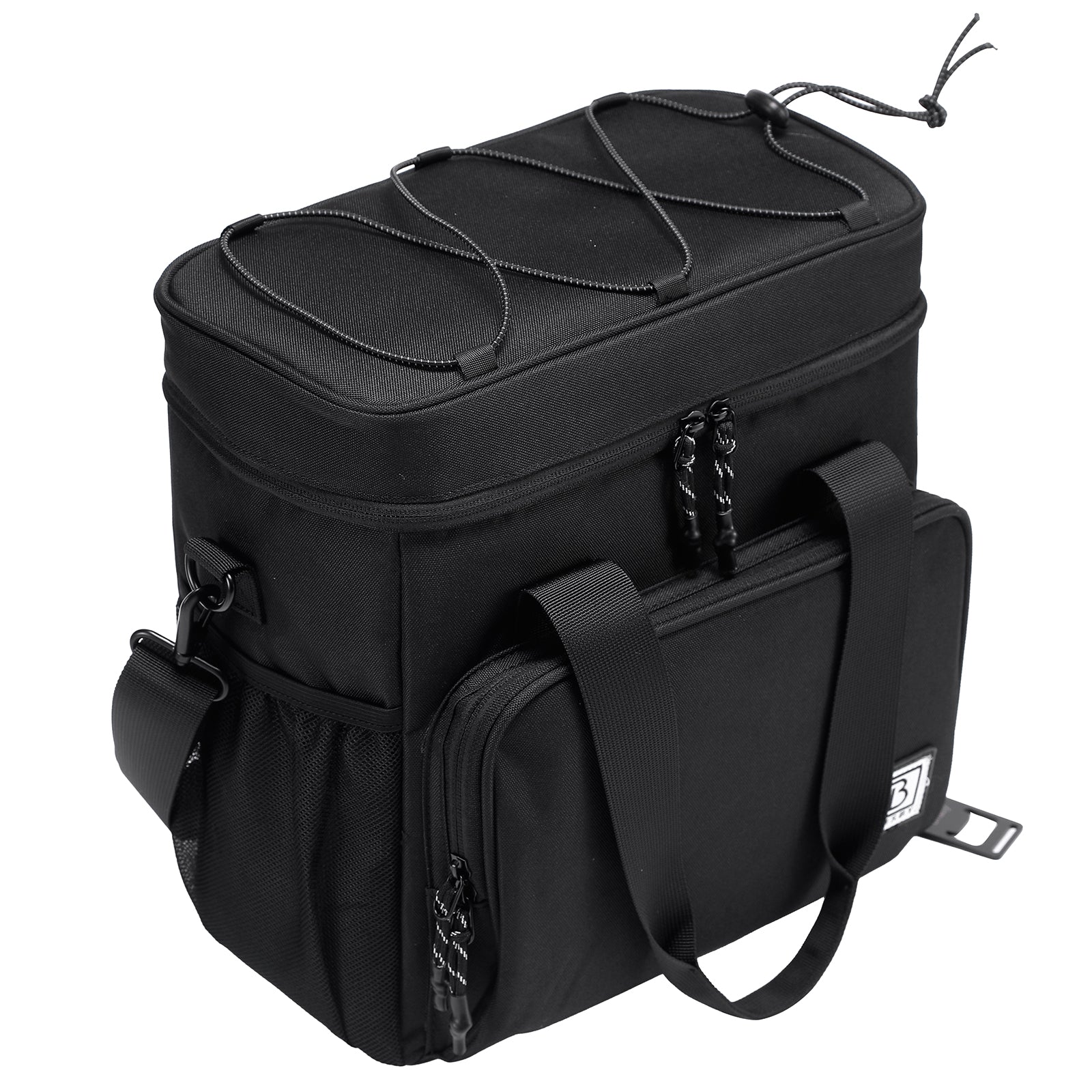 Brisby Koeltas 15L zwart - incl. 2 koelelementen, schouderband