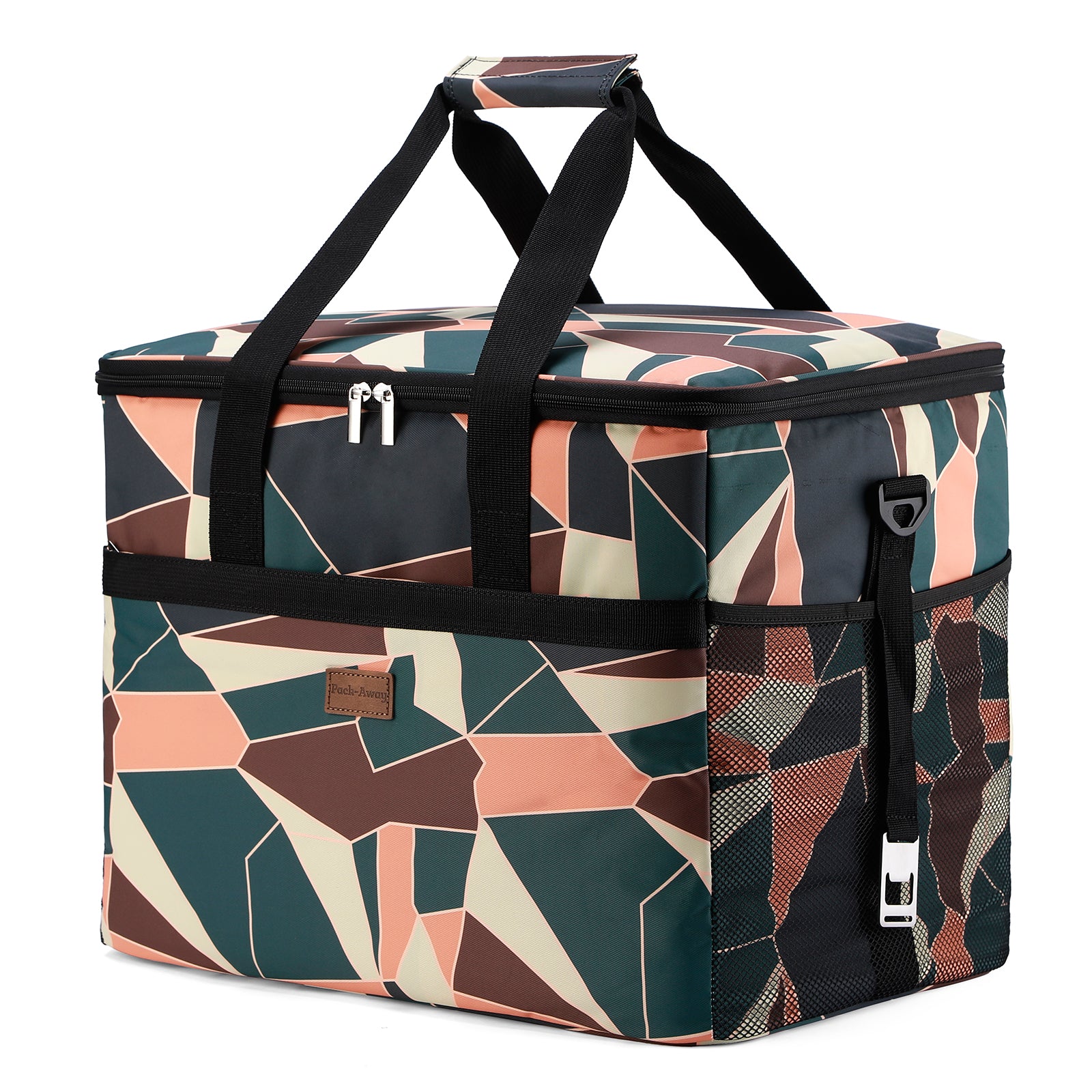 Packaway Koeltas 40L abstract colours - incl. 6 koelelementen, draagband