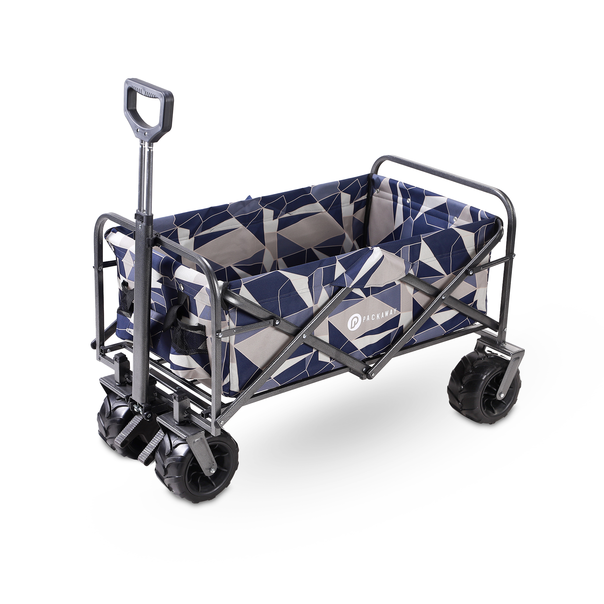 Packaway Bolderkar XL 80kg abstract pastel - opvouwbaar - heavy duty - wasbaar