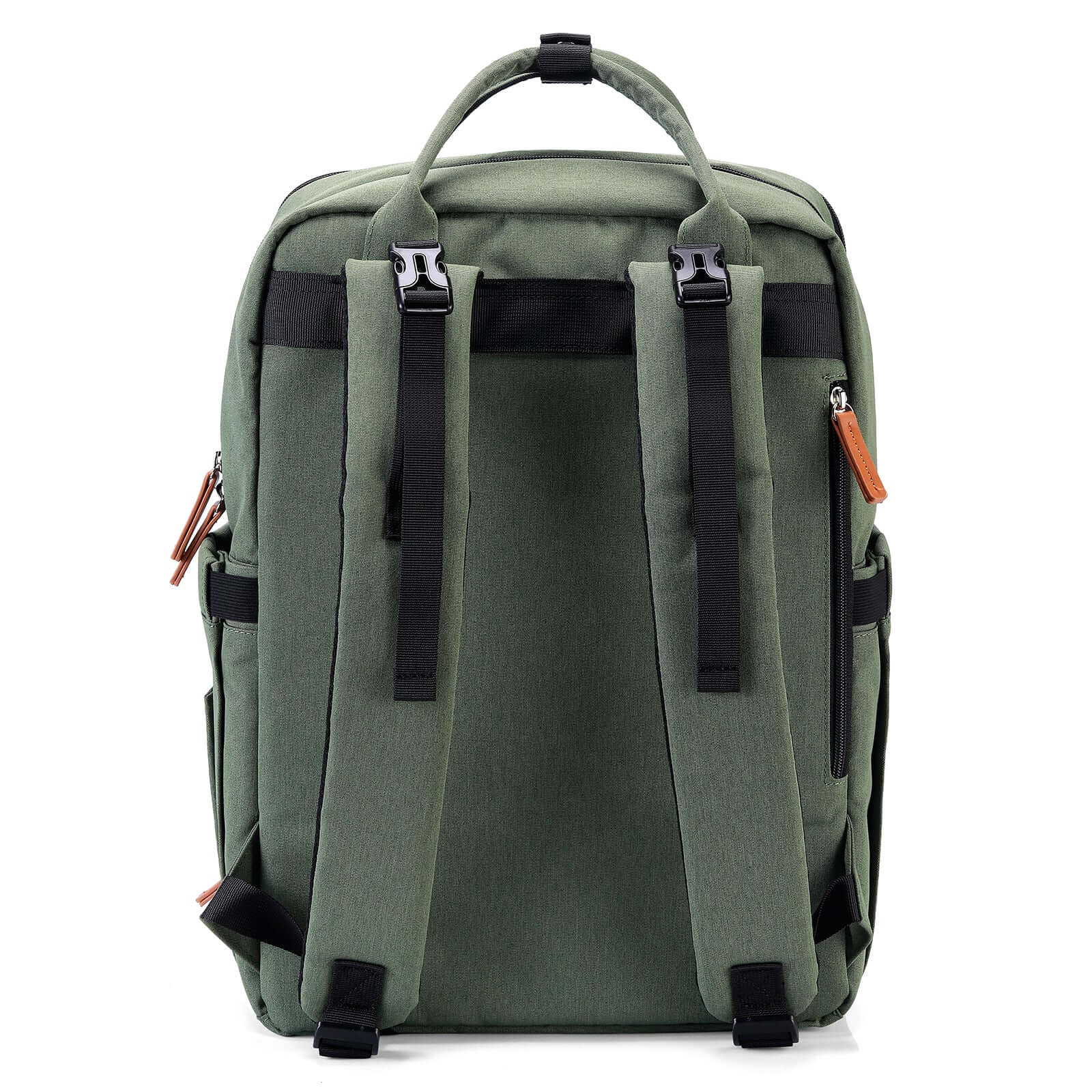Brisby Rugzak voor Dames & Heren – Comfortabele, Waterafstotende Rugtas met Laptopvak, perfect als Schooltas, Werktas & voor op Reis. Geschikt als handbagage. Levenslange Garantie! - Groen Brisby Rugzak voor Dames & Heren – Comfortabele, Waterafstot