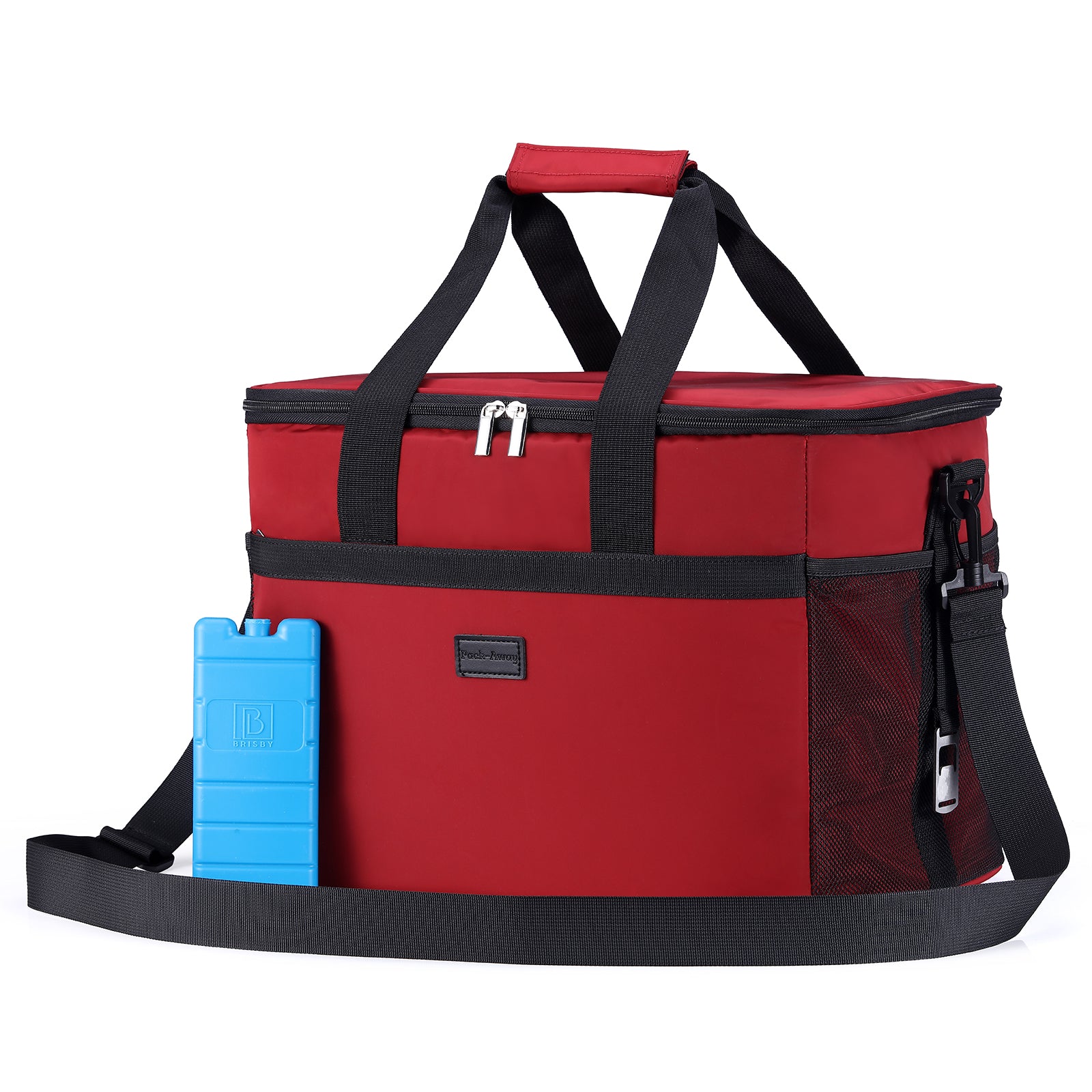 Packaway Koeltas 30L rood - incl. 4 koelelementen, draagband