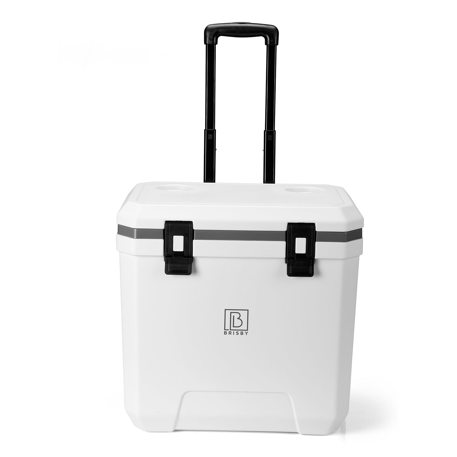Koelbox trolley 40L wit - Telescopisch handvat - incl. 4 koelelementen