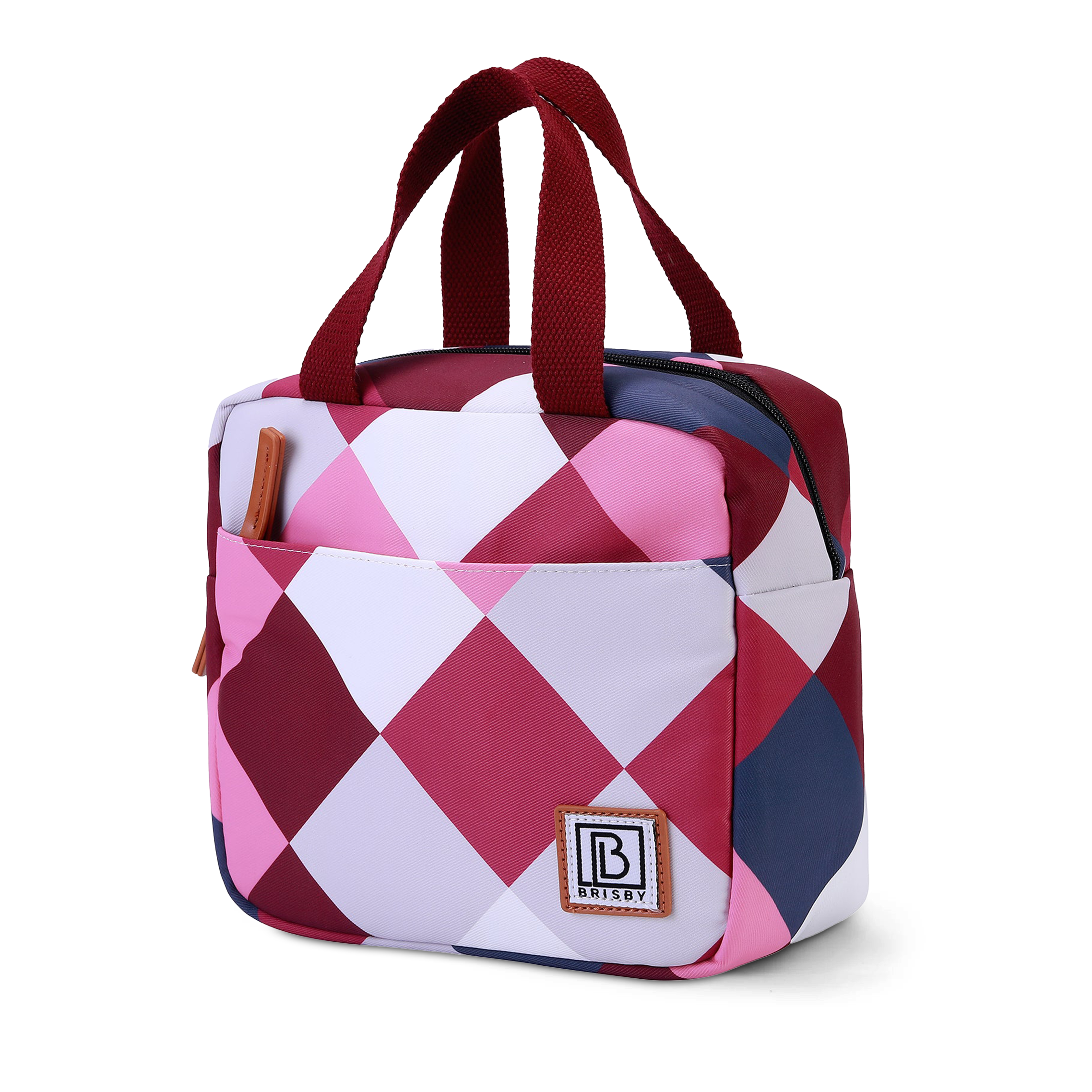 Cooler bag 4L block rose - 4-layer insulated - free cooling element