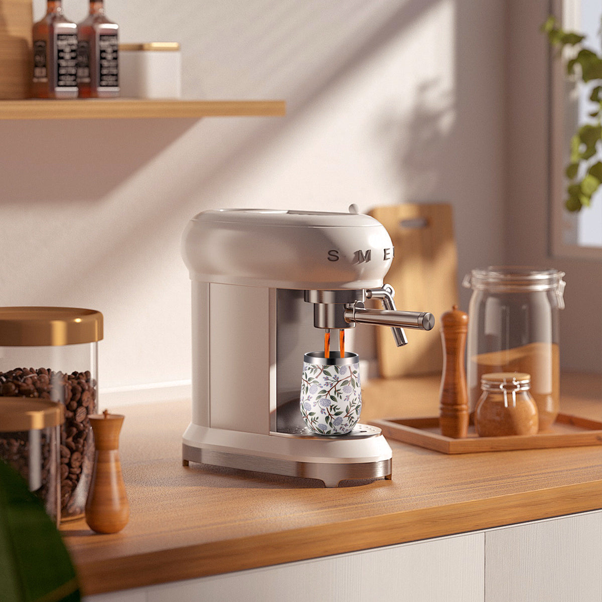 Bardi IJsblokjesmachine set 1,6L RVS - incl. 3 thermoscups blok en ijsschep