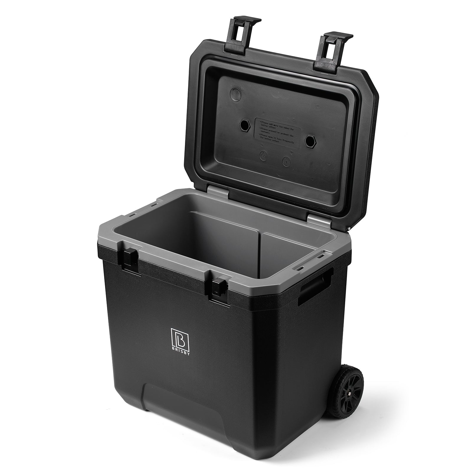 Koelbox trolley 40 zwart - Telescopisch handvat - incl. 4 koelelementen