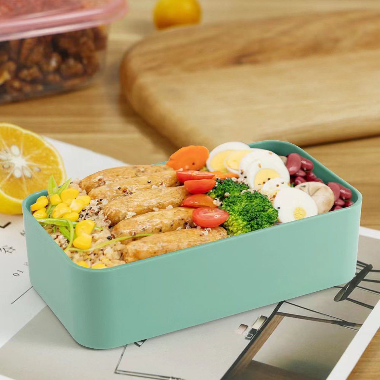 Koeltas 21L abstract colours - GRATIS mealbox - boodschappentas - 4-laags geïsoleerd - incl. 2 gratis koelelementen en schouderband