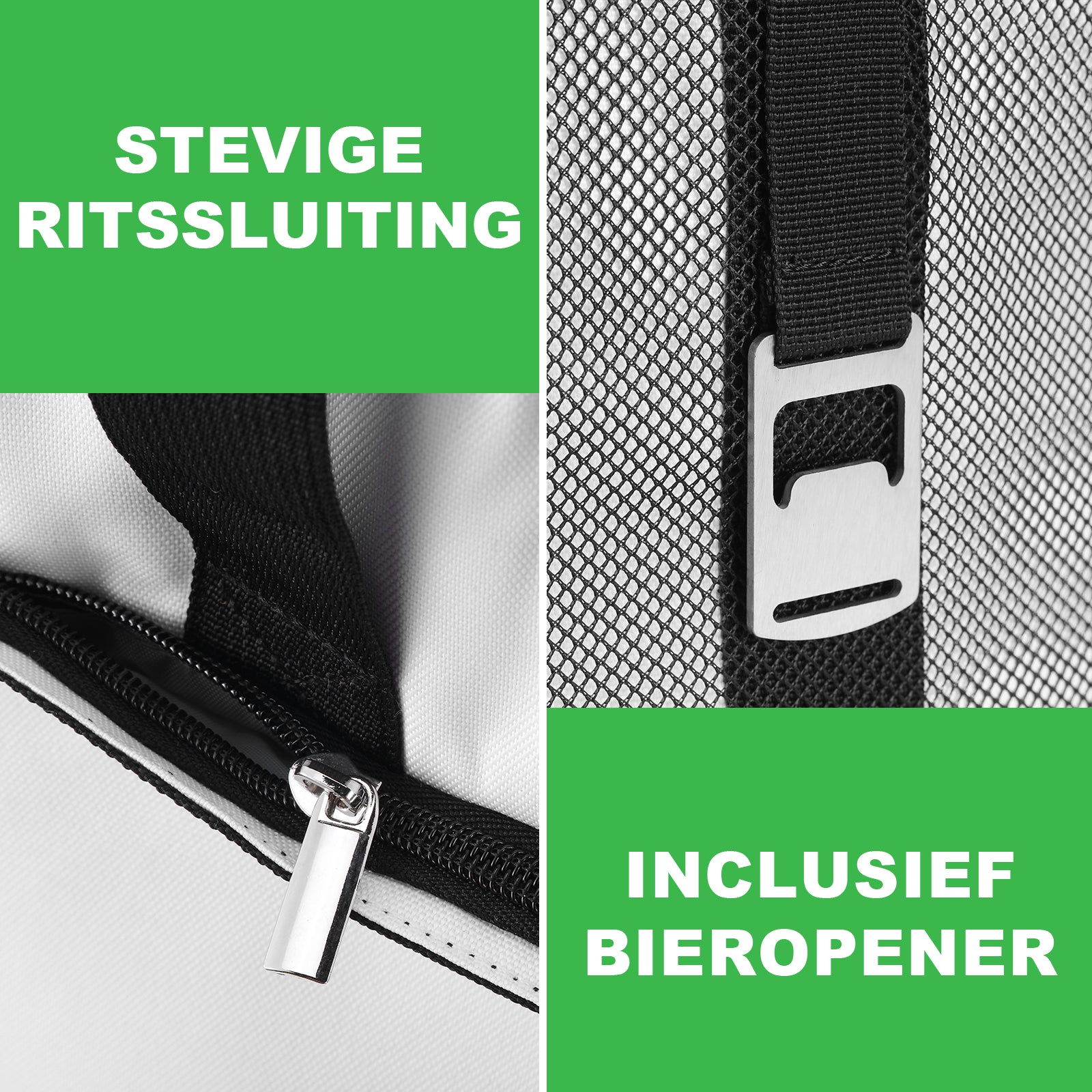 Packaway Koeltas 40L wit - incl. 6 koelelementen, draagband