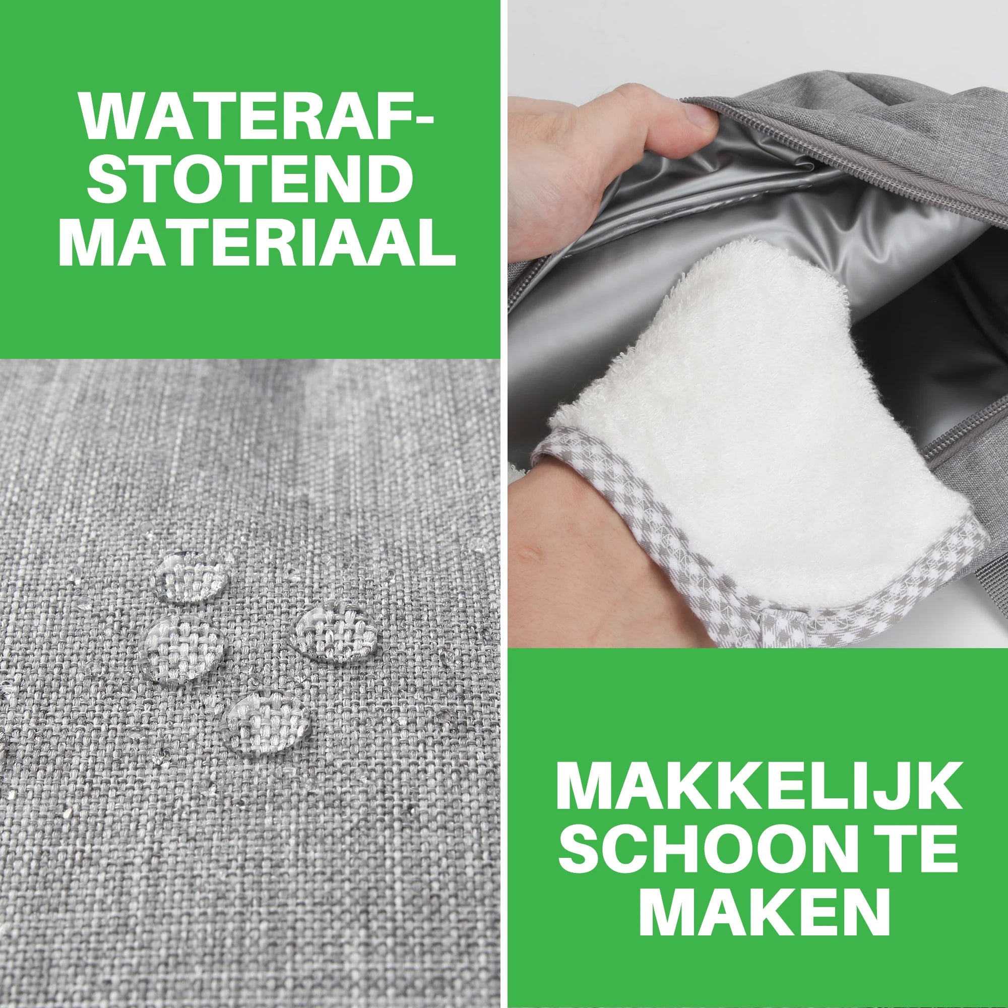 Brisby Koeltas 4L lichtgrijs - incl. koelelement