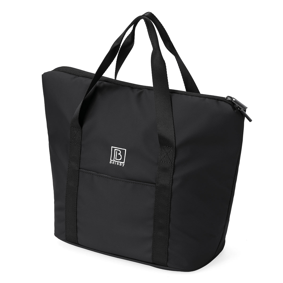 Brisby Koeltas Lunchtas 9L – 4-Laags Geïsoleerd – Inclusief 2 Koelelementen – Waterafstotend – Voor Werk, School & Onderweg - Zwart