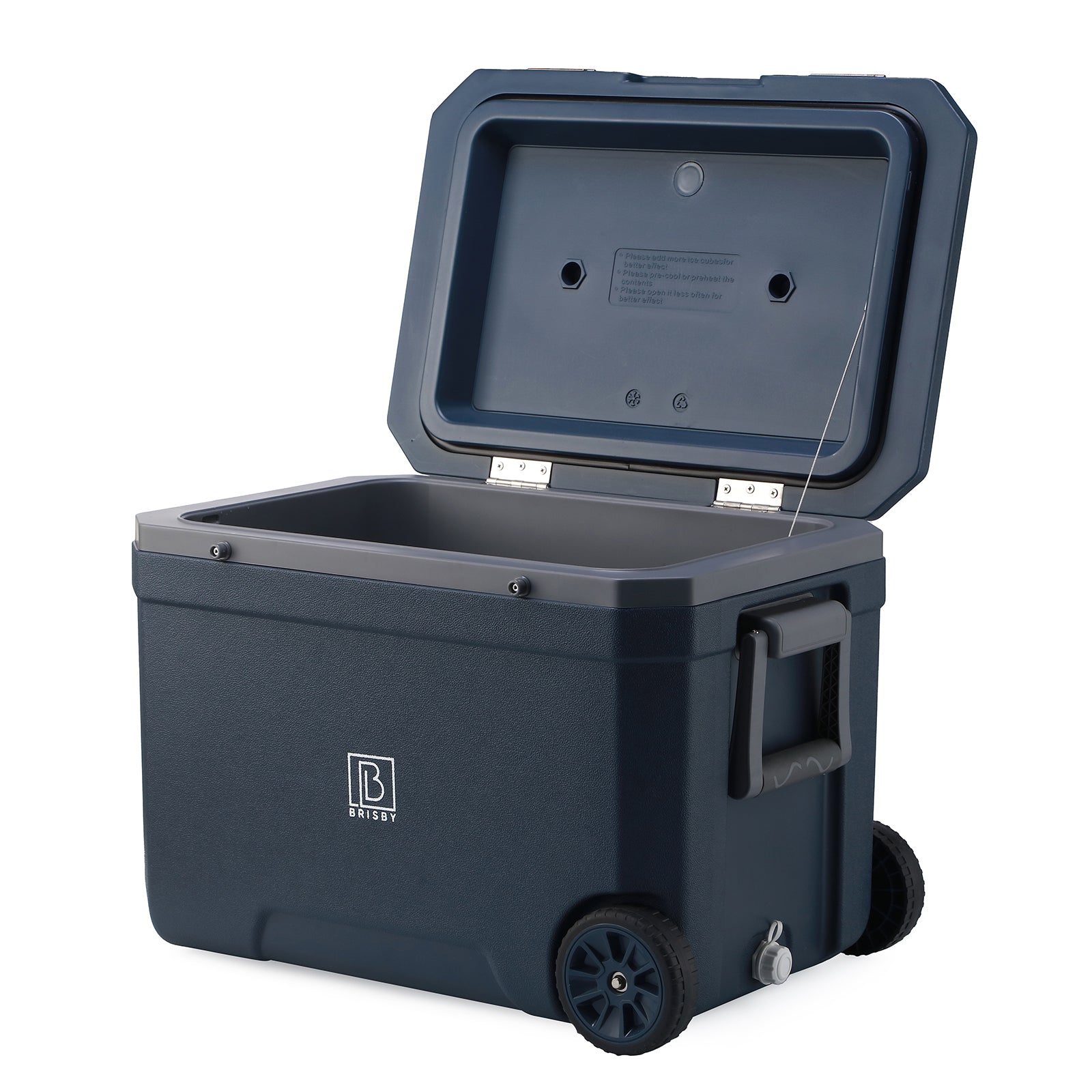 Cool box 45L blue - 3 days insulation - 4 cooling elements - temperature-safe closure