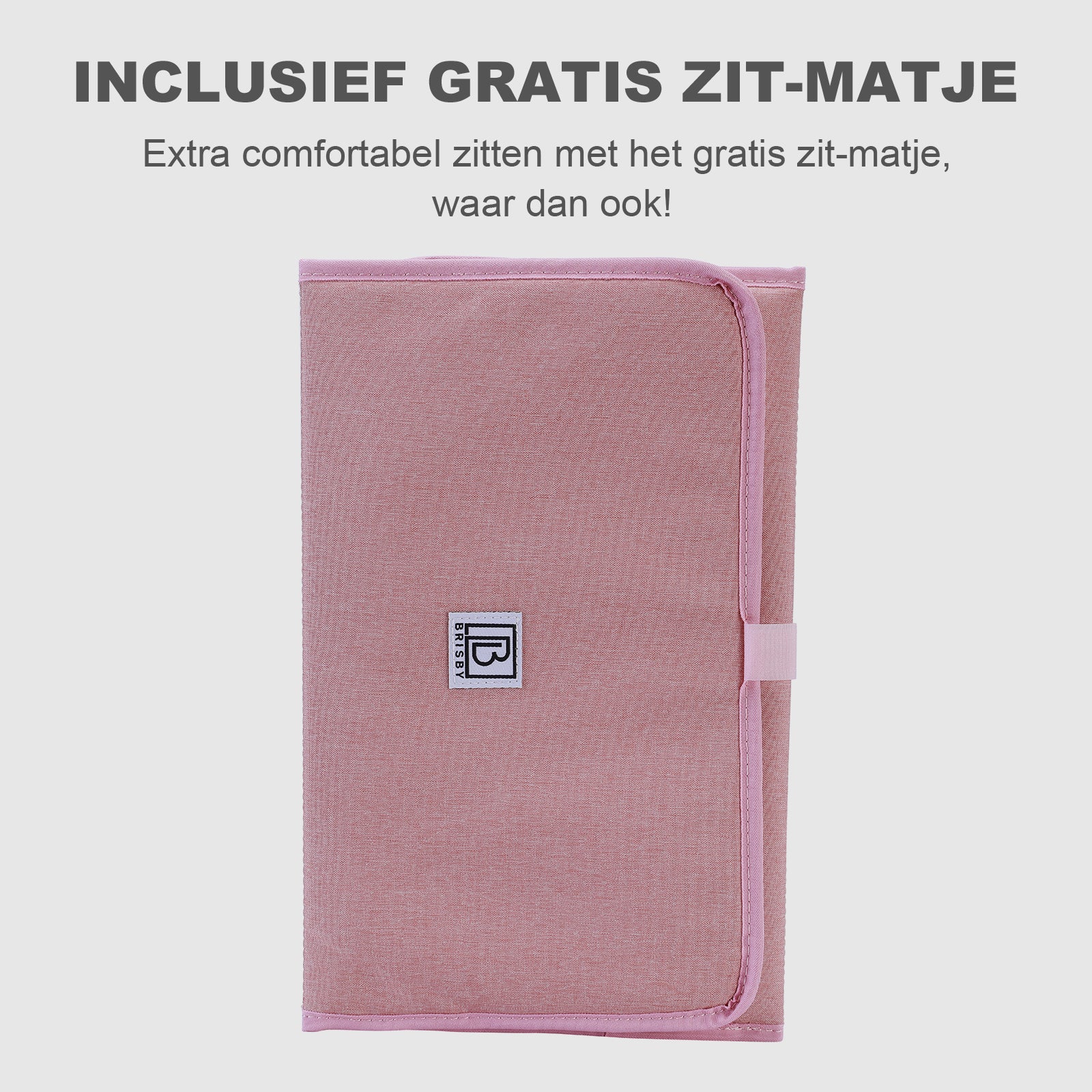 Brisby Rugzak voor Dames & Heren – Comfortabele, Waterafstotende Rugtas met Laptopvak, perfect als Schooltas, Werktas & voor op Reis. Geschikt als handbagage. Levenslange Garantie! - Roze