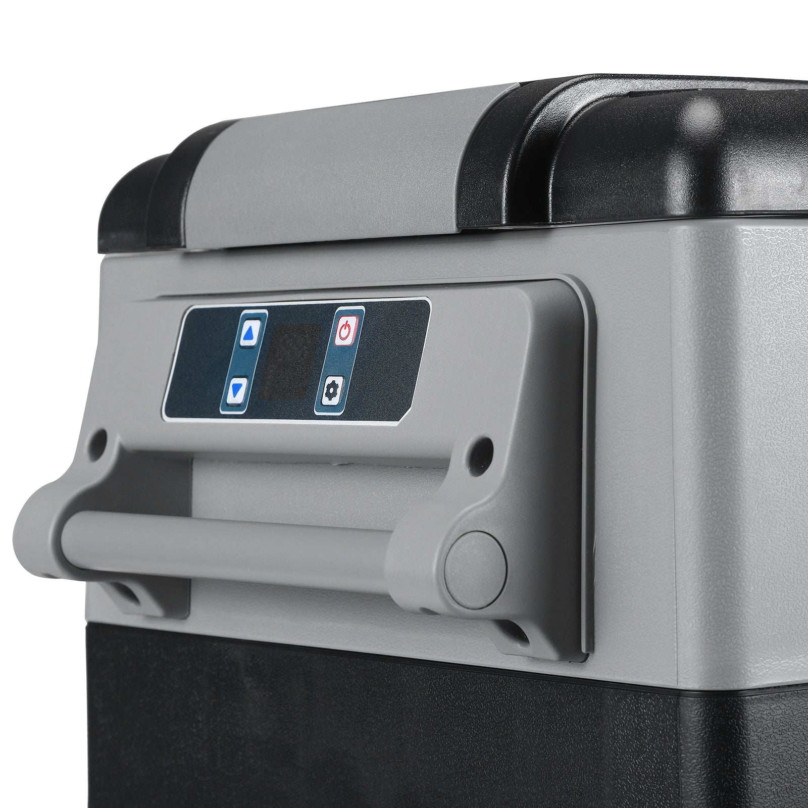 Brisby Compressor koelbox 40,5L grijs + 8L koelbox set - incl. 2x 1,2L thermosbeker