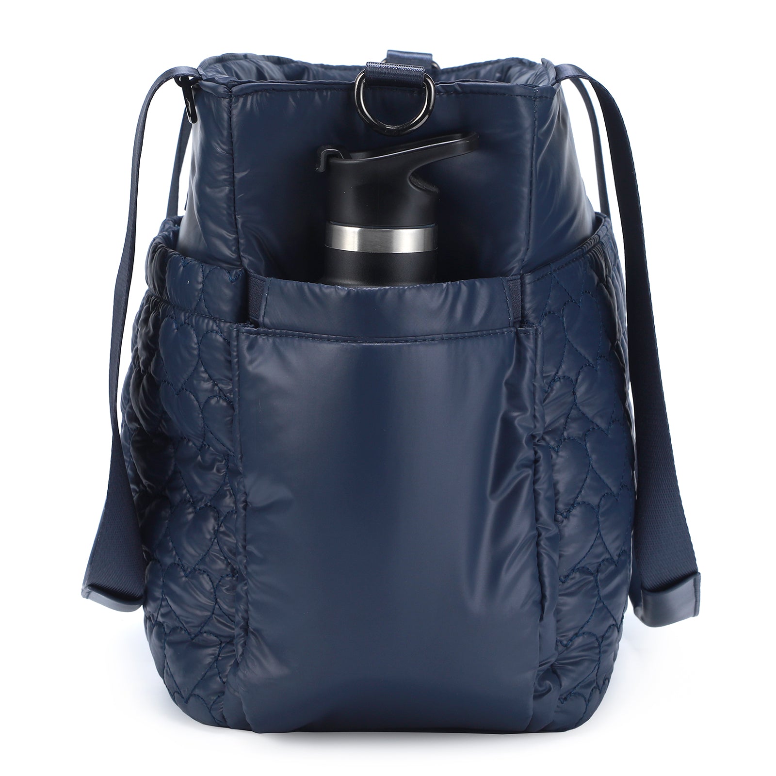 Florence diaper bag 17L blue - shoulder bag, changing bag - hard-wearing - incl. cool bag, changing mat and stroller hooks - nylon
