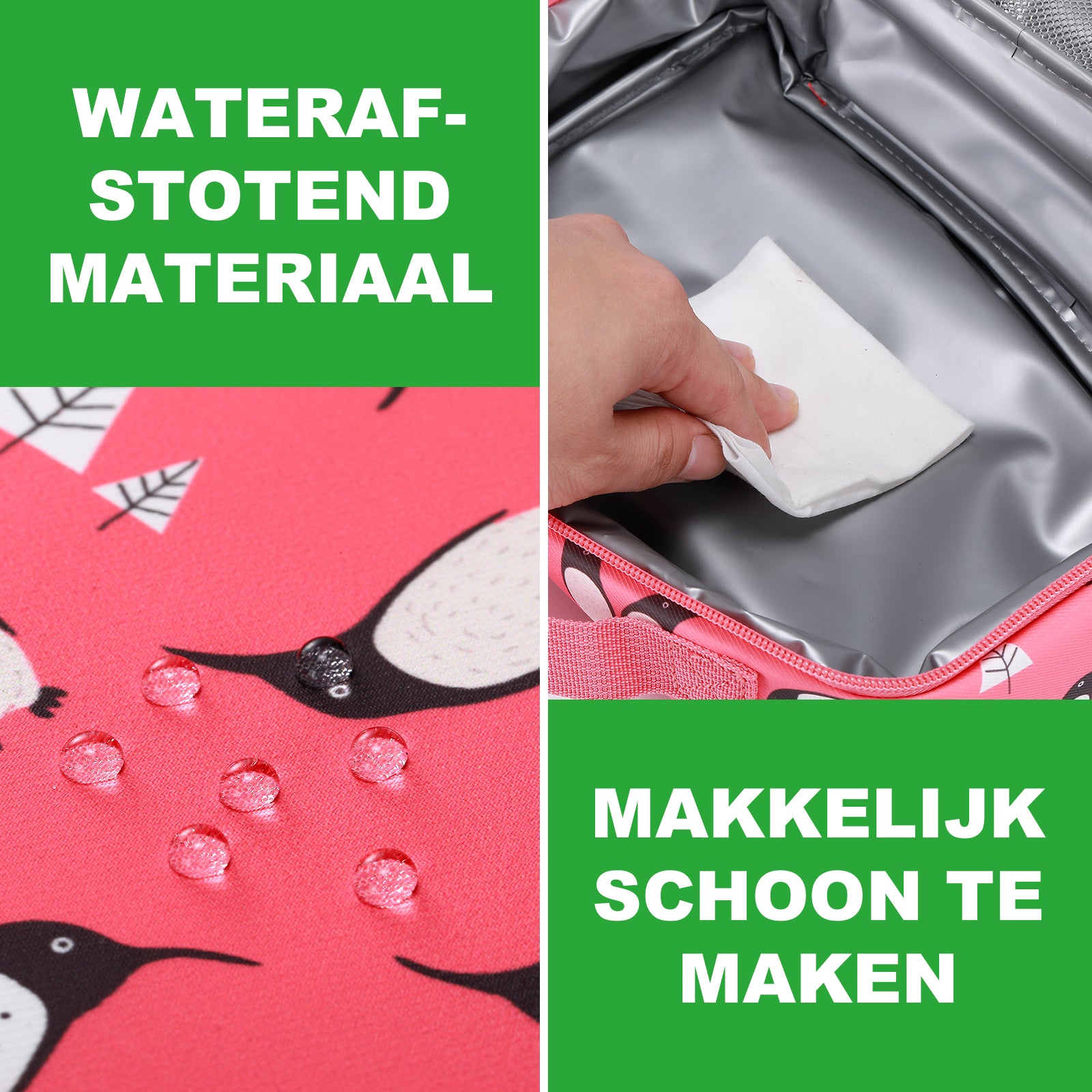 Cooler bag 2.5L penguin - 4-layer insulated - free cooling element