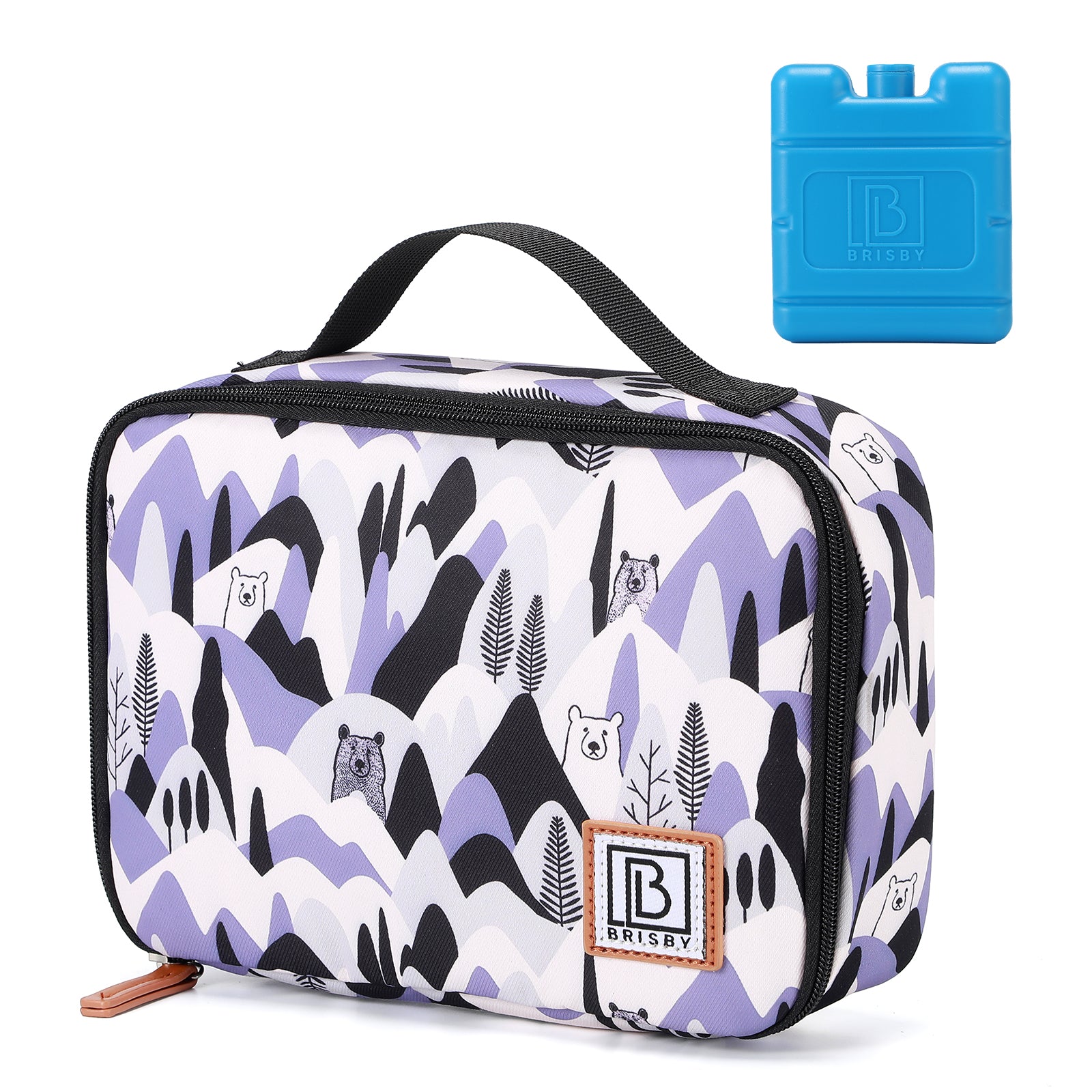 Cooler bag 2.5L bear - 4-layer insulated - free cooling element