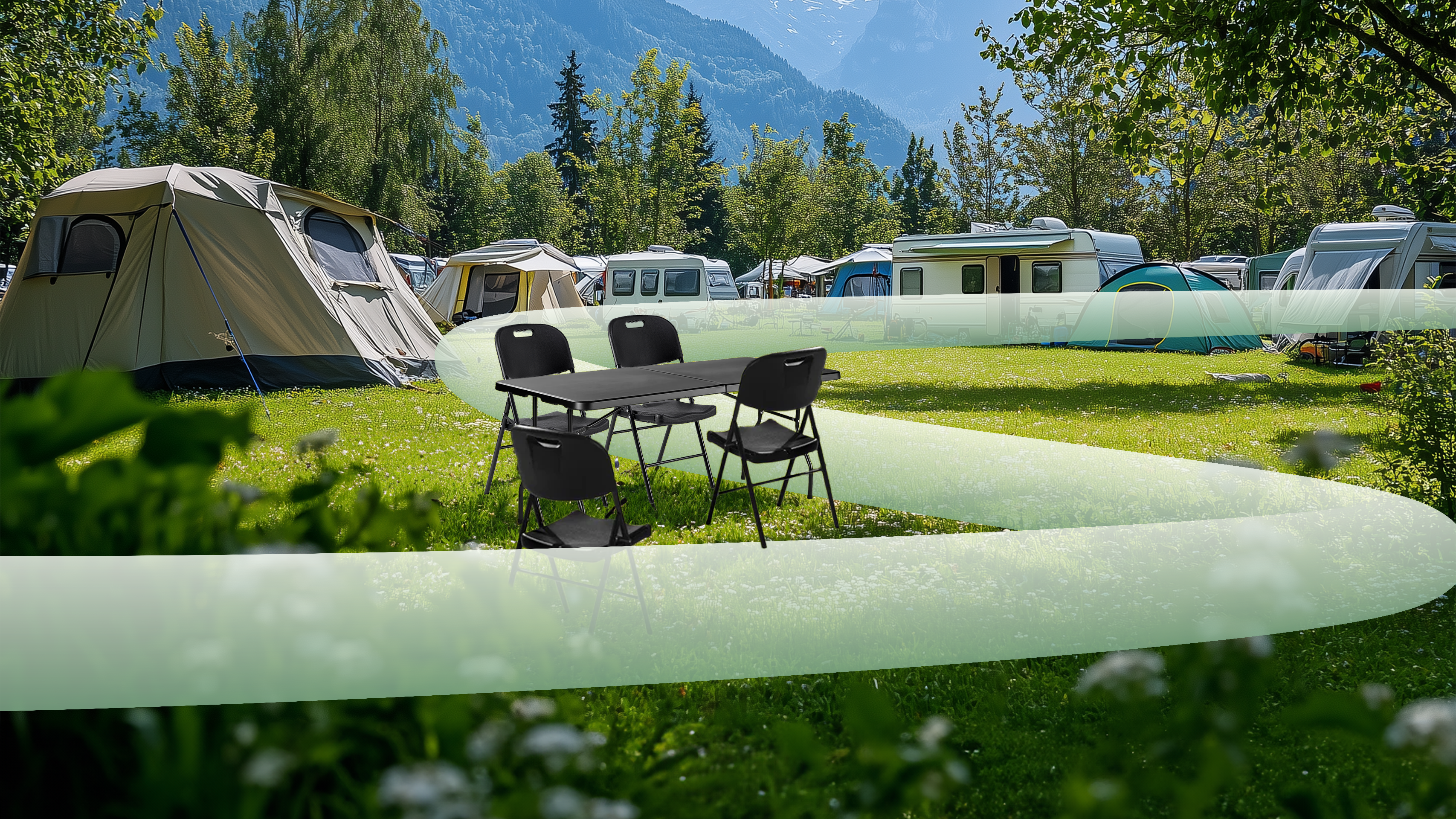 Bardi klapstoelen en -tafels