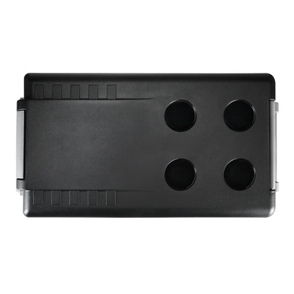 Compressor koelbox 40,5L en 8L koelbox zwart SET - Dual zone - koelen en vriezen - 12V en 230V - incl. 2x 1,2L thermosbekers