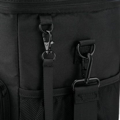 Brisby Koeltas 30L zwart-oranje - incl. 4 koelelementen