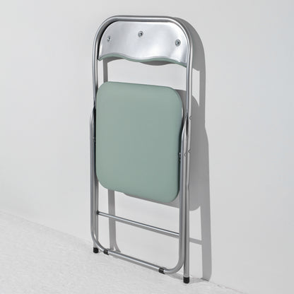 Bardi 8-delige Klapstoelen set PVC groen - 100 kg draagvermogen