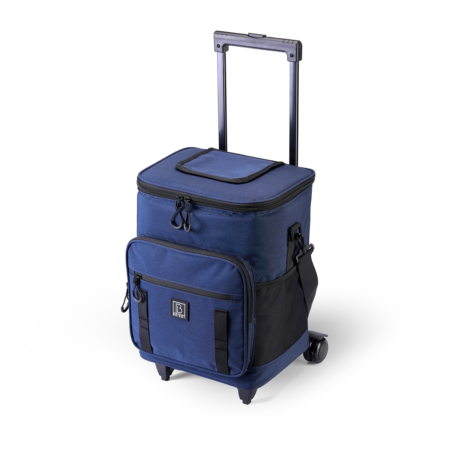 Brisby Boodschappentrolley 32L blauw - incl. koelvak, koelelementen