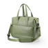 Venezia weekend bag green - shoulder bag - travel bag - hand luggage - hard-wearing - incl. hanging hooks - PU leather