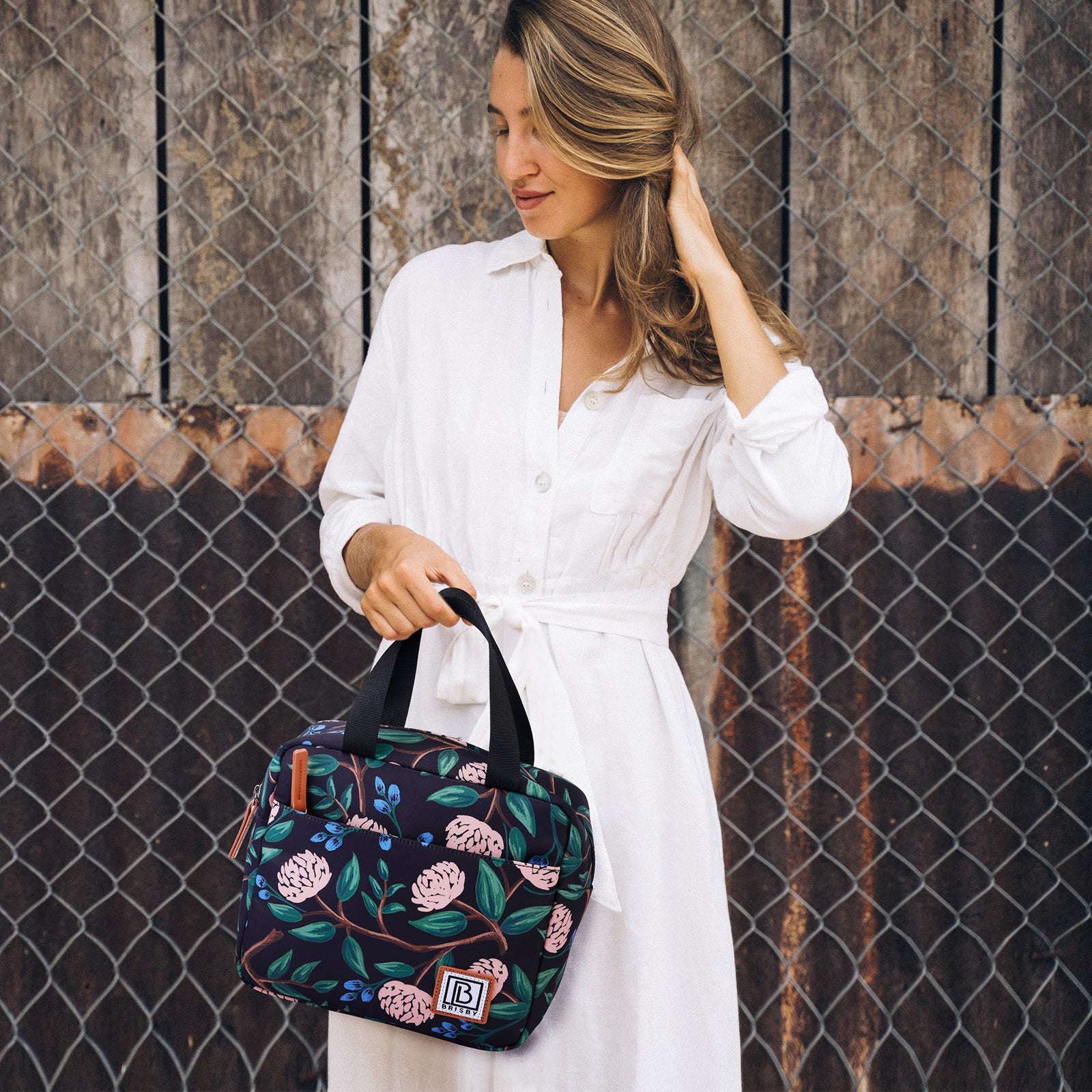 Cooler bag 4L passion flower - 4-layer insulated - free cooling element