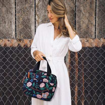 Cooler bag 4L passion flower - 4-layer insulated - free cooling element