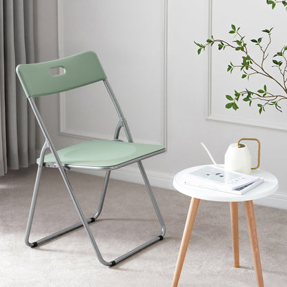 Bardi 4 Delige Klapstoelenset – Vouwstoelenset Stevige Kwaliteit, Weersbestending, 100KG Belastbaar. 44 x 45 x 79 cm. – GROEN