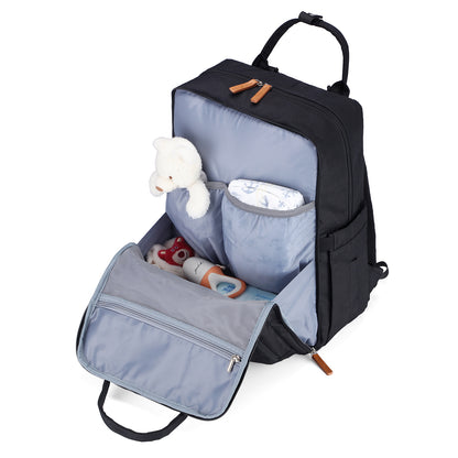 Brisby Luiertas original zwart - incl. buggymontage en verschoningsmat