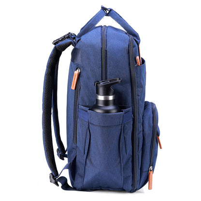 Original slijtvaste luiertas blauw - Verzorgingstas - incl. buggymontage en verschoningsmat