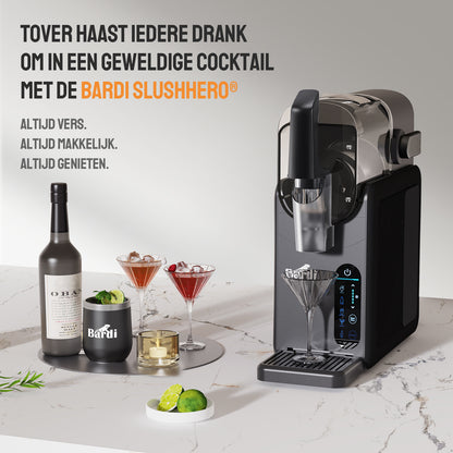Bardi Slush Hero Slushpuppy machine 2,6L - ArcticCool compressor - fluisterstil 40 dB