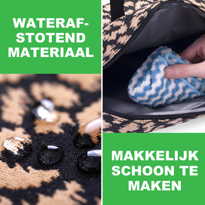 Koeltas 7L leo - Lunchtas - 4-laags geïsoleerd - 2 gratis koelelementen - incl. schouderband