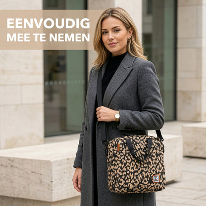 Brisby Koeltas Lunchtas 7L - Inclusief 2 Koelelementen & Schouderband -  Leo