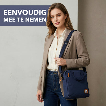 Brisby Koeltas Lunchtas 7L - Inclusief 2 Koelelementen & Schouderband - Blauw