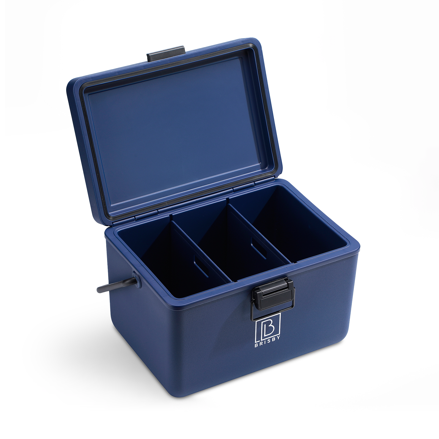 Koelbox 12L met handvat blauw - dividers - snijplanken - tot maximaal 40 uur isolatie - incl. 2 koelelementen van 200ml