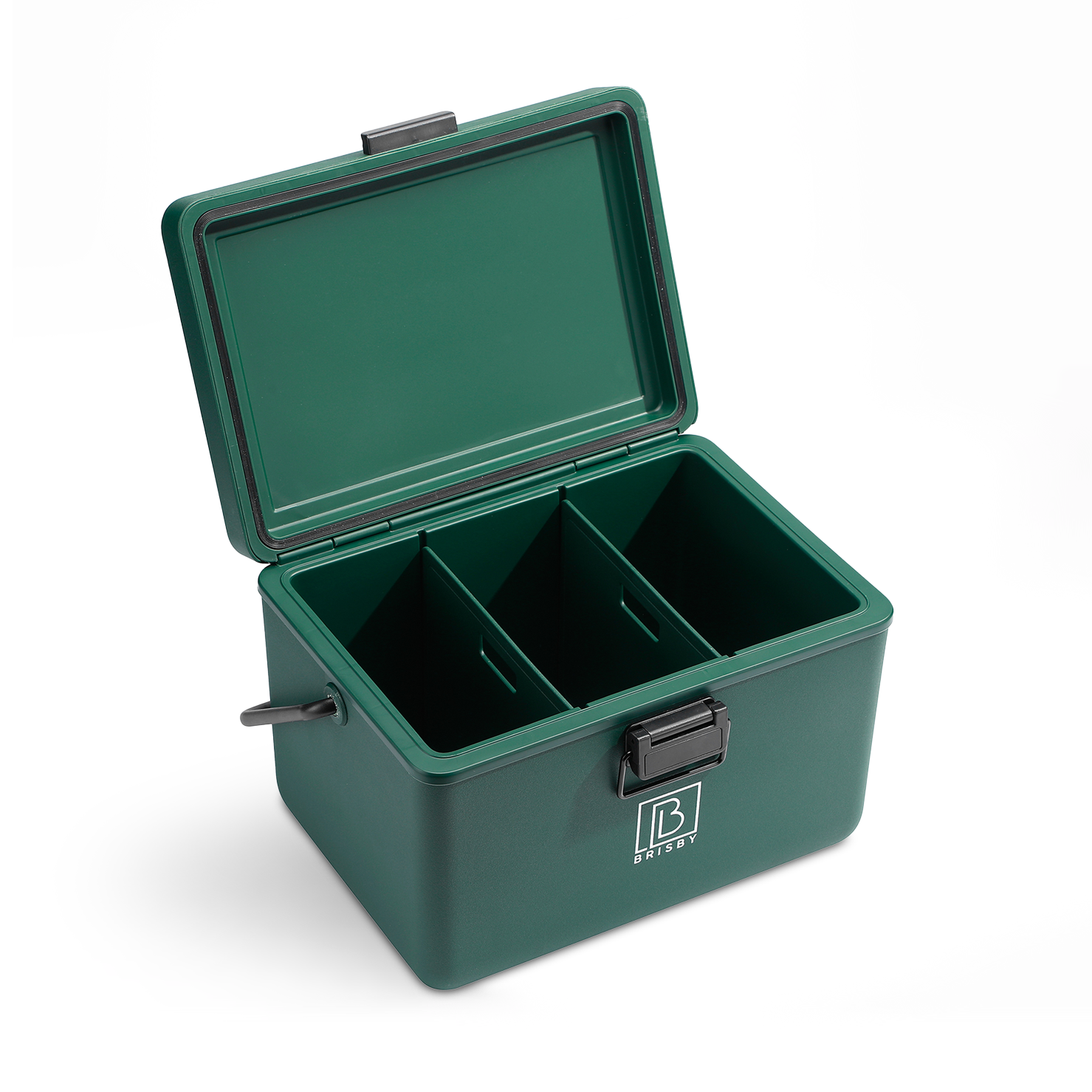 Koelbox 12L met handvat groen - dividers - snijplanken - tot maximaal 40 uur isolatie - incl. 2 koelelementen van 200ml