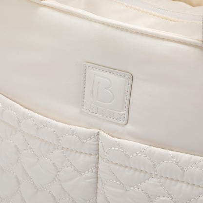 Brisby Luiertas Florence 17L crème - incl. koeltas, verschoonmat en haken