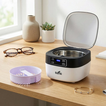 Bardi Ultrasoon reiniger 750ml  - Incl. mandje en rek