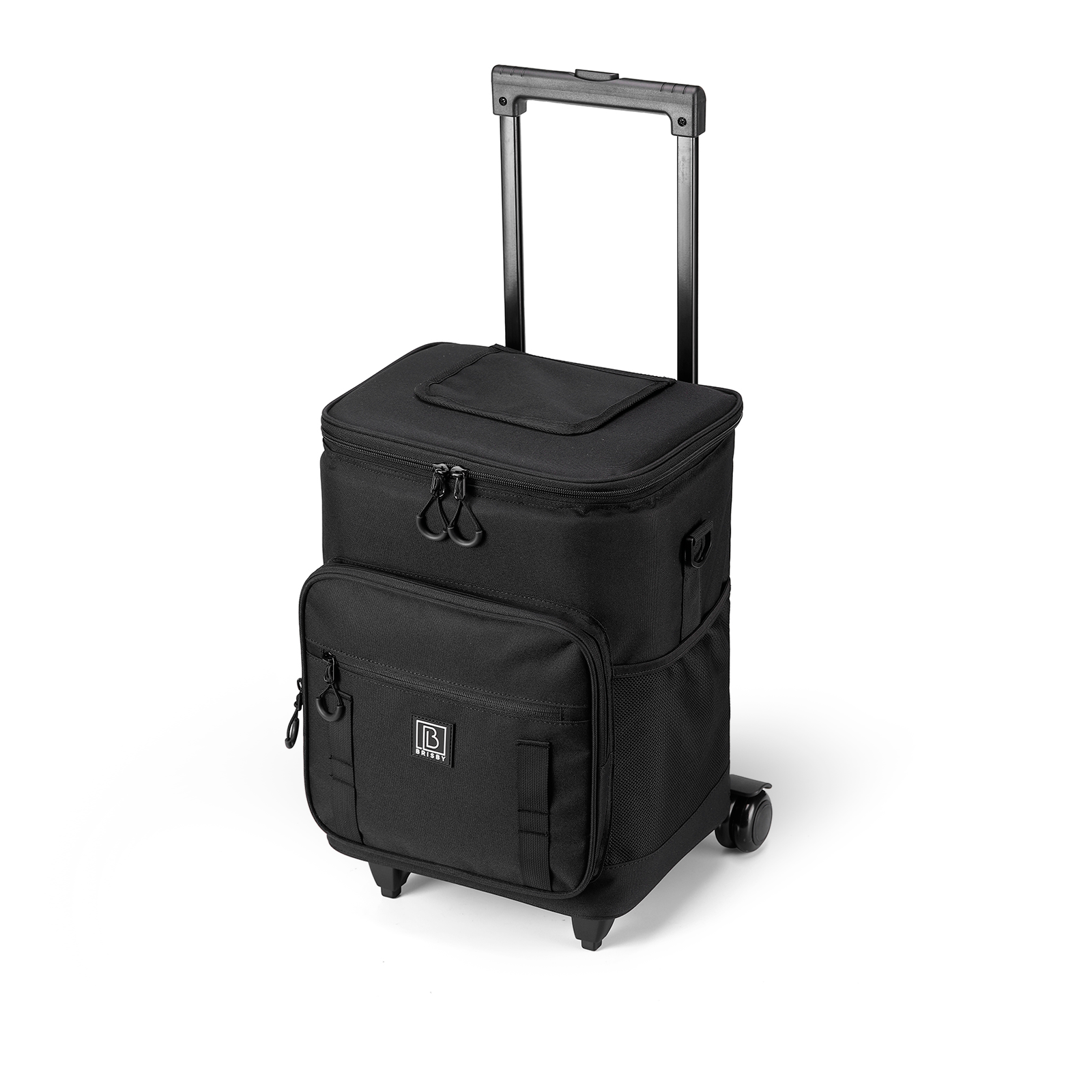 Brisby Boodschappentrolley 32L zwart - incl. koelvak, koelelementen
