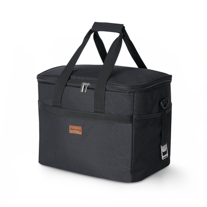 Packaway Koeltas 40L zwart - incl. 6 koelelementen, draagband