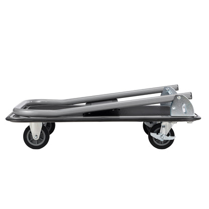 Packaway Professionele Opvouwbare Transportwagen 150 kg – Transportkar met Rem – Antislip Laadplatform – 4 Wielen