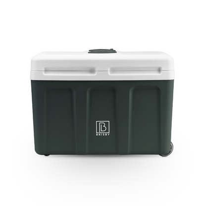 Brisby Elektrische koelbox 40L + 8L zwart set - 12V/230V - incl. koelelementen